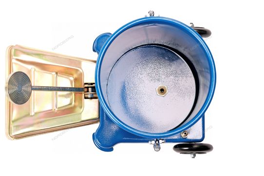 Установка для раздачи густой смазки с ножным приводом 12 л, давление до 250 бар, передвижная Nordberg N5013