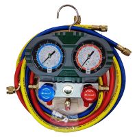 Коллектор манометрический для фреона Favor Cool HS-S60-101 двухвентильный, фреоны R404A, R134a, R22 и R407C