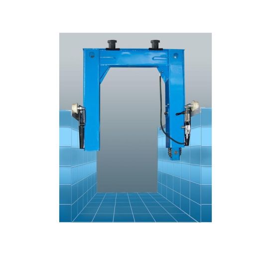 Канавный пневмогидравлический подъемник 10т, навесной двухштоковый ППК-10