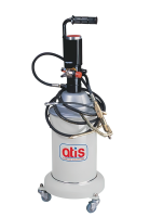 Нагнетатель смазки мобильный на 13 л, Atis HG-68213 6-8 бар, пневматический, с производительностью 400-600 гр/мин