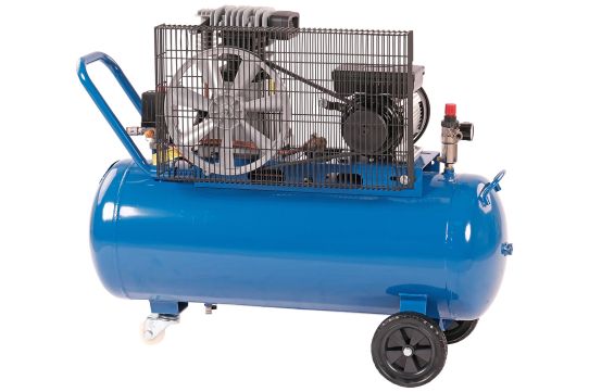 Поршневой компрессор Nordberg NCE100/480 220В, 446 л/мин, ресивер 100л, с ременной передачей