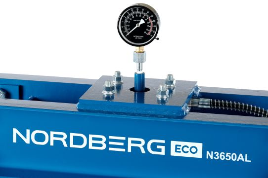 Гидравлический пресс для автосервиса 50 тонн Nordberg N3650AL ручной и пневмопривод