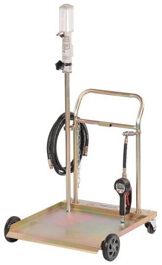 Установка для раздачи масла из бочек 200 л, пневматическая с тележкой Nordberg 26KIT