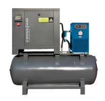 Винтовой компрессор CrossAir CA15-10RA-500DRY, ременной привод, 10 бар, 500 л, IP23, 2200 л/мин