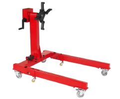 Кантователь для ремонта мотора 650 кг механический складной JTC-ES809 с редуктором Кантователь для ремонта мотора 650 кг механический складной JTC-ES809 с редуктором