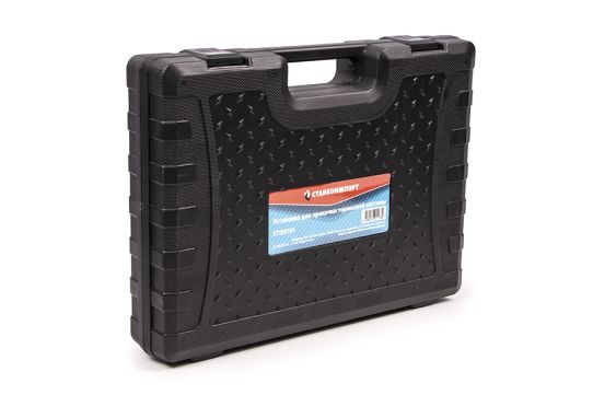 Установка для прокачки тормозной системы пневматическая, давление 0.7-2.8 бар, емкость 5 л, переносная ST100101 Станкоимпорт