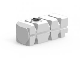 Емкость пластиковая 1000л TG1000421 (350мм, белый)