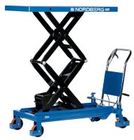 Стол подъемный гидравлический 800кг, 475-1520мм NORDBERG N3T800, передвижной Стол подъемный гидравлический 800кг, 475-1520мм NORDBERG N3T800, передвижной