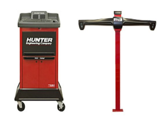 Стенд сход-развал 3D Hunter WA560/22LE-421ML2S для легковых автомобилей напольный