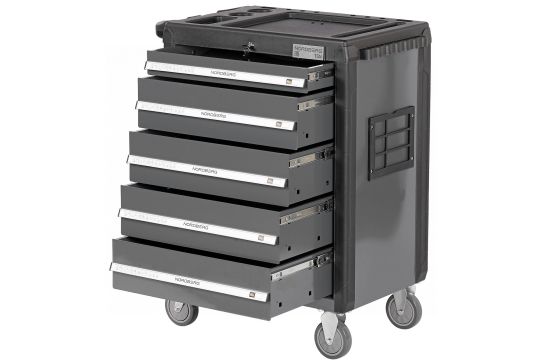 Тележка инструментальная, Nordberg T5N, 5 ящиков, без инструментов