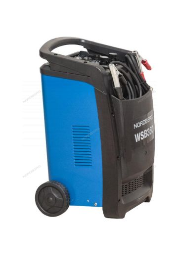 Пуско-зарядное устройство для аккумуляторов 12В и 24В, пусковой ток 360А WSB360 Nordberg