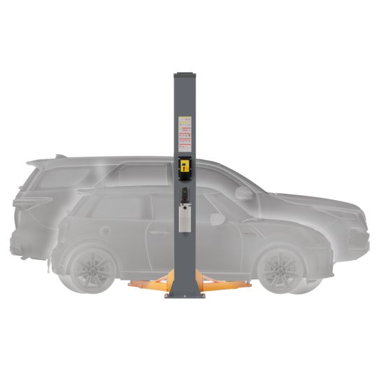 Двухстоечный подъемник Wiederkraft WDK-522/220 4т, электромеханический, 220В, с нижней синхронизацией, 110-1920 мм