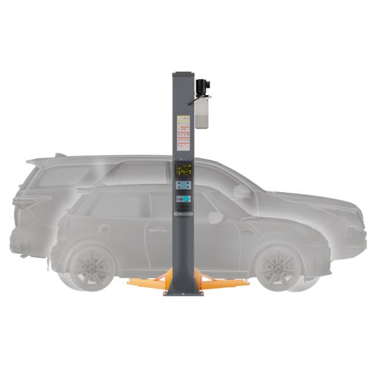 Двухстоечный подъемник Wiederkraft WDK-522E 4т, электрогидравлический, 380В, с нижней синхронизацией, 110-1920 мм