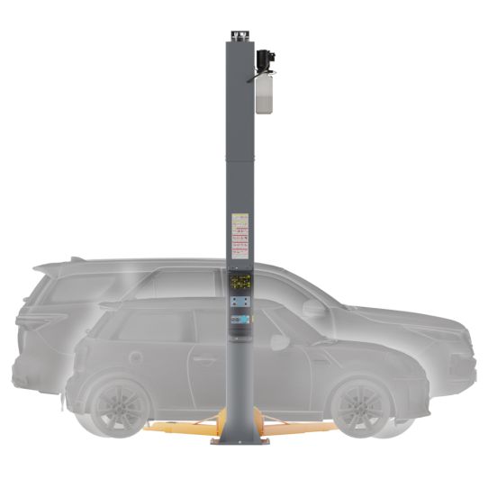 Двухстоечный подъемник Wiederkraft WDK-529E 4т, электрогидравлический, 380В, с верхней синхронизацией, 110-1920 мм