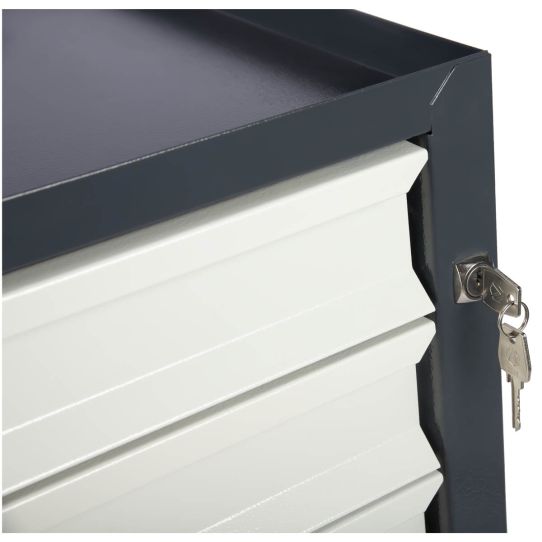 Тележка инструментальная Wiederkraft WDK-606GG, 6 ящиков, без инструментов