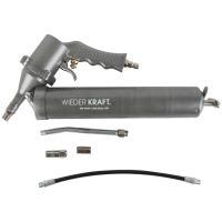 Шприц для подачи смазки пневматический Wiederkraft WDK-65154, 400 мл