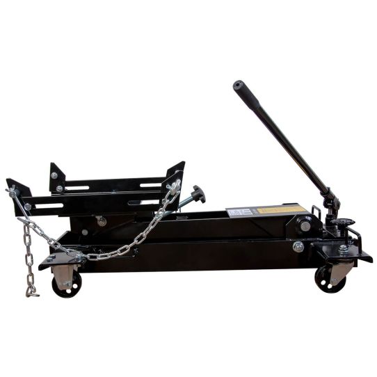 Домкрат трансмиссионный 1т подкатной для кпп Wiederkraft WDK-80101