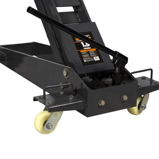 Домкрат трансмиссионный 1.5т подкатной для кпп Wiederkraft WDK-81005