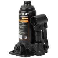 Домкрат бутылочный 2 т, Wiederkraft WDK-81020 145-285 мм, гидравлический, легковой, одноштоковый Домкрат бутылочный 2 т, Wiederkraft WDK-81020 145-285 мм, гидравлический, легковой, одноштоковый