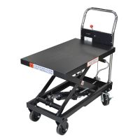 Стол подъемный гидравлический 300кг, 290-900мм WIEDERKRAFT WDK-84030, передвижной