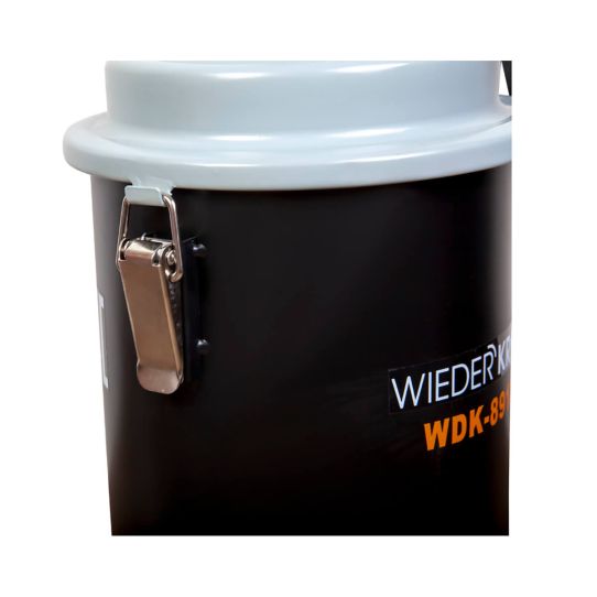 Нагнетатель смазки ручной 13 л, Wiederkraft WDK-89120, механический, с длиной шланга 2.5 метра