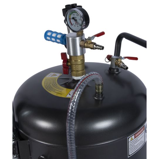 Пневматическая установка для откачки масла через щуп на 80 литров Wiederkraft WDK-89282