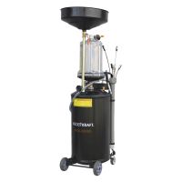 Пневматическая установка для откачки масла через щуп на 70 литров Wiederkraft WDK-89380 Пневматическая установка для откачки масла через щуп на 70 литров Wiederkraft WDK-89380