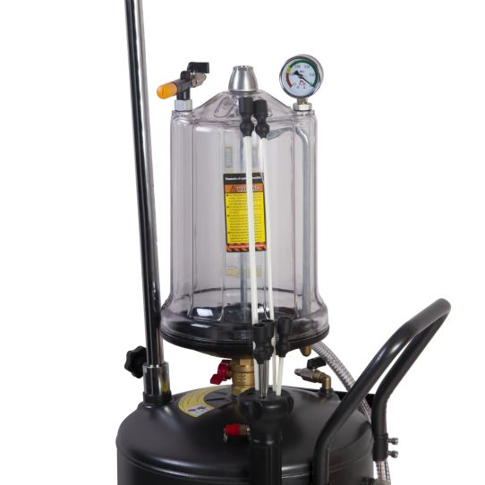 Пневматическая установка для откачки масла через щуп на 80 литров Wiederkraft WDK-89382