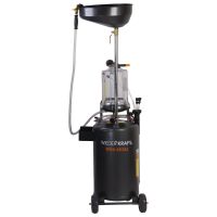 Пневматическая установка для откачки масла через щуп на 80 литров Wiederkraft WDK-89382 Пневматическая установка для откачки масла через щуп на 80 литров Wiederkraft WDK-89382