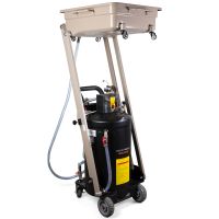 Пневматическая установка для откачки масла через щуп на 70 литров с пантографом Wiederkraft WDK-89480 Пневматическая установка для откачки масла через щуп на 70 литров с пантографом Wiederkraft WDK-89480