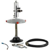 Нагнетатель смазки для бочек 200 л,  пневматический насос с производительностью до 0.8 л/мин Wiederkraft WDK-89860