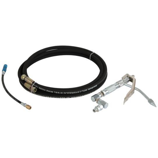 Нагнетатель смазки для бочек 200 л,  пневматический насос с производительностью до 0.8 л/мин Wiederkraft WDK-89860