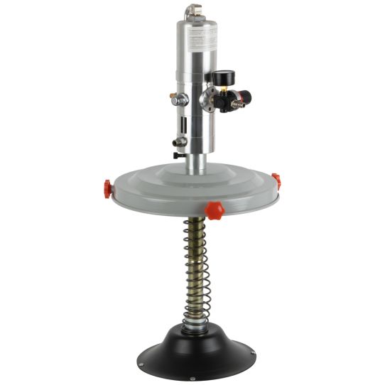 Нагнетатель смазки для бочек 200 л,  пневматический насос с производительностью до 0.8 л/мин Wiederkraft WDK-89860