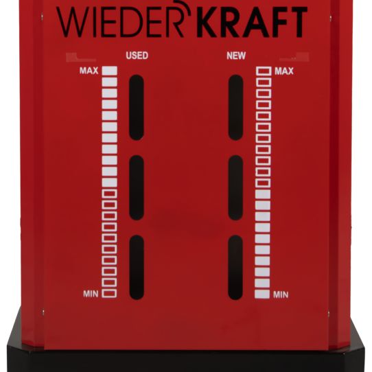 Установка для замены и промывки масла в АКПП с двойным резервуаром 2х15 л, электрический привод 12В Wiederkraft WDK-ATF988