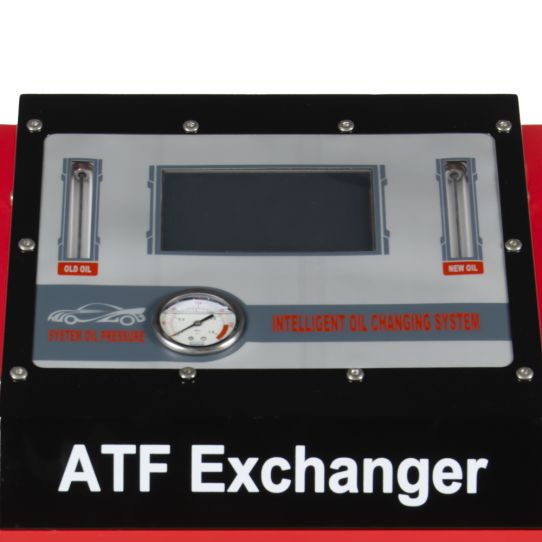 Установка для замены и промывки масла в АКПП с двойным резервуаром 2х15 л, электрический привод 12В Wiederkraft WDK-ATF988