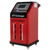 Установка для замены и промывки масла в АКПП с двойным резервуаром 2х15 л, электрический привод 12В Wiederkraft WDK-ATF988