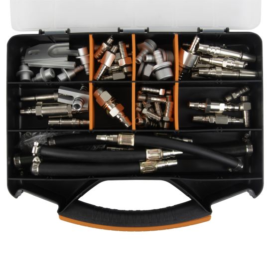 Установка для замены и промывки масла АКПП 12В с дисплеем и насосом 2.5 л/мин, резервуары 2x20 л Wiederkraft WDK-ATF990