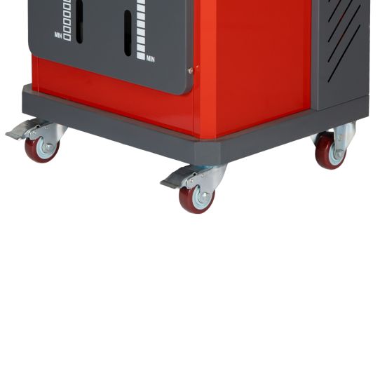 Установка для замены и промывки масла АКПП 12В с дисплеем и насосом 2.5 л/мин, резервуары 2x20 л Wiederkraft WDK-ATF990