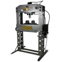 Пресс пневмогидравлический Wiederkraft WDK-HP1000A 100т, напольный, с ходом штока 300 мм, лебедкой, размером рабочего стола 280x800 мм Пресс пневмогидравлический Wiederkraft WDK-HP1000A 100т, напольный, с ходом штока 300 мм, лебедкой, размером рабочего стола 280x800 мм