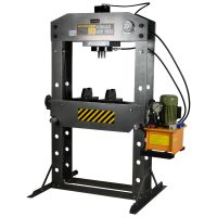 Пресс электрогидравлический Wiederkraft WDK-HP1000H 100т, напольный, с ходом штока 300 мм, лебедкой, размером рабочего стола 280x800 мм Пресс электрогидравлический Wiederkraft WDK-HP1000H 100т, напольный, с ходом штока 300 мм, лебедкой, размером рабочего стола 280x800 мм
