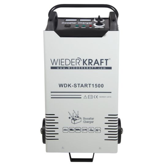 Пуско-зарядное устройство для 12В и 24В аккумуляторов, пусковой ток 1500А WDK-Start1500 Wiederkraft