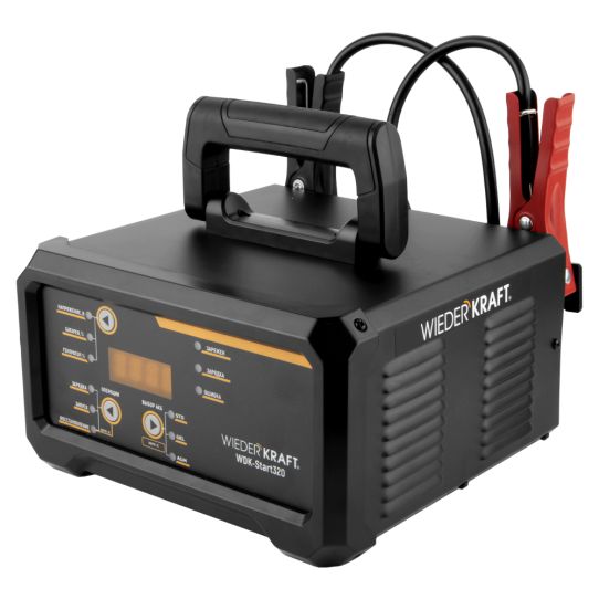 Пуско-зарядное устройство для аккумуляторов 12В и 24В пусковой ток 300А WDK-Start320 Wiederkraft