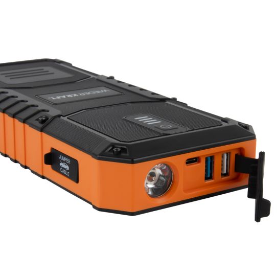 Пусковое устройство бустер с током пуска до 1400А 20000мАч, IP65, Power Bank, для 12В аккумуляторов WDK-Start580 Wiederkraft