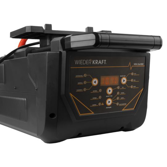 Пуско-зарядное устройство для 12В и 24В аккумуляторов с пусковым током 550A WDK-Start650 Wiederkraft