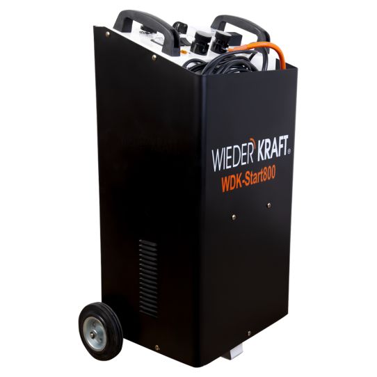 Пуско-зарядное устройство для 12В и 24В аккумуляторов, пусковой ток 760А WDK-Start800 Wiederkraft