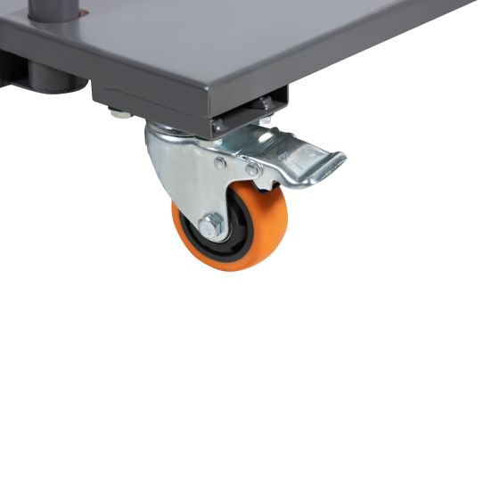 Тележка для бочек 180-220 кг ручная усиленная на 4 колеса Wiederkraft WDK-T01