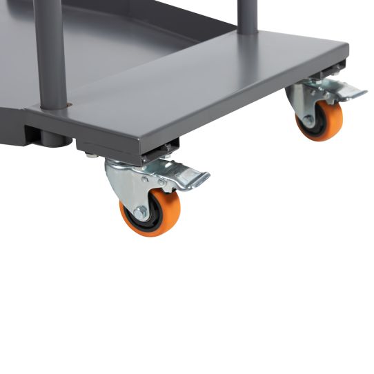 Тележка для бочек 180-220 кг ручная усиленная на 4 колеса Wiederkraft WDK-T01