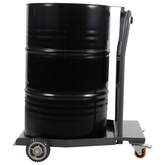 Тележка для бочек 180-220 кг ручная усиленная на 4 колеса Wiederkraft WDK-T01