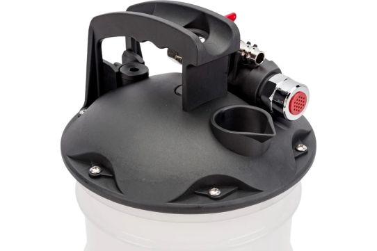 Установка для замены тормозной жидкости пневматическая переносная, давление 5 бар, емкость 2 л Wiederkraft WDK-65217