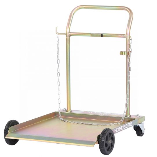Тележка для бочек до 200 л усиленная на 4 колесах Nordberg N31T04